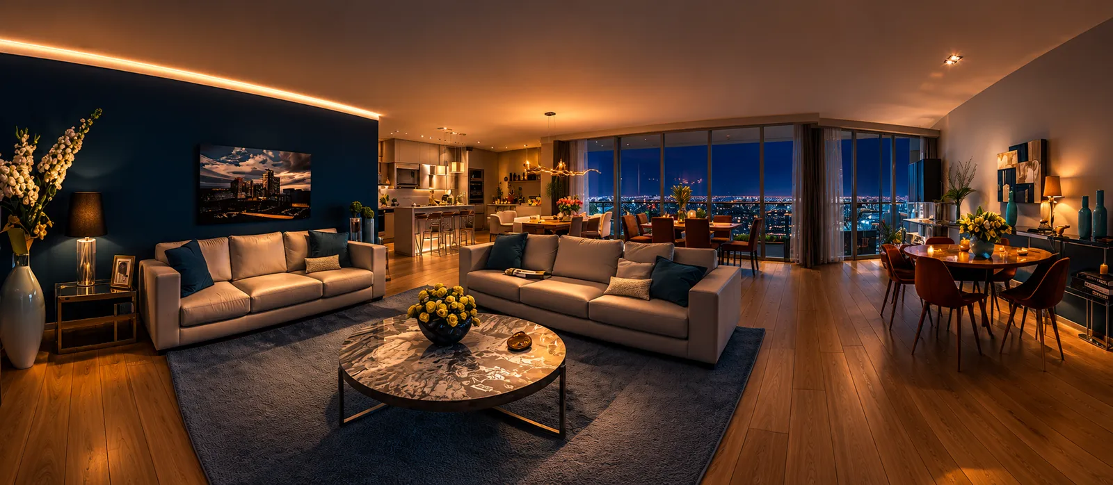 Room at night
